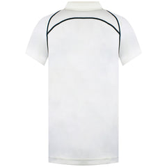 Mizuno Yokohama Mens Ivory Cricket Polo Shirt