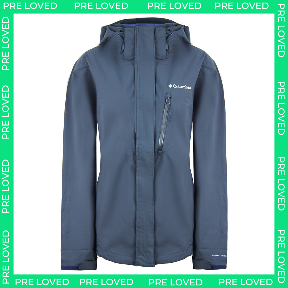 Columbia Whidbey Island Womens Navy Jacket NO TAG