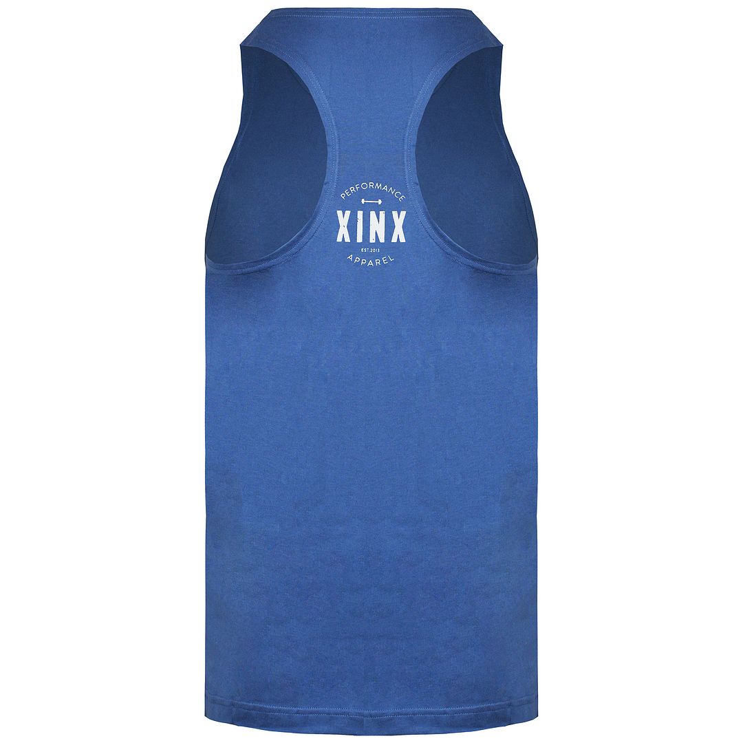 Xinx Performance Mens Blue/White Vest