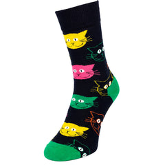 Happy Socks 3-Pack Multicolour Mixed Cat