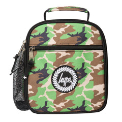 Hype Camo Crest Green Lunch Bag