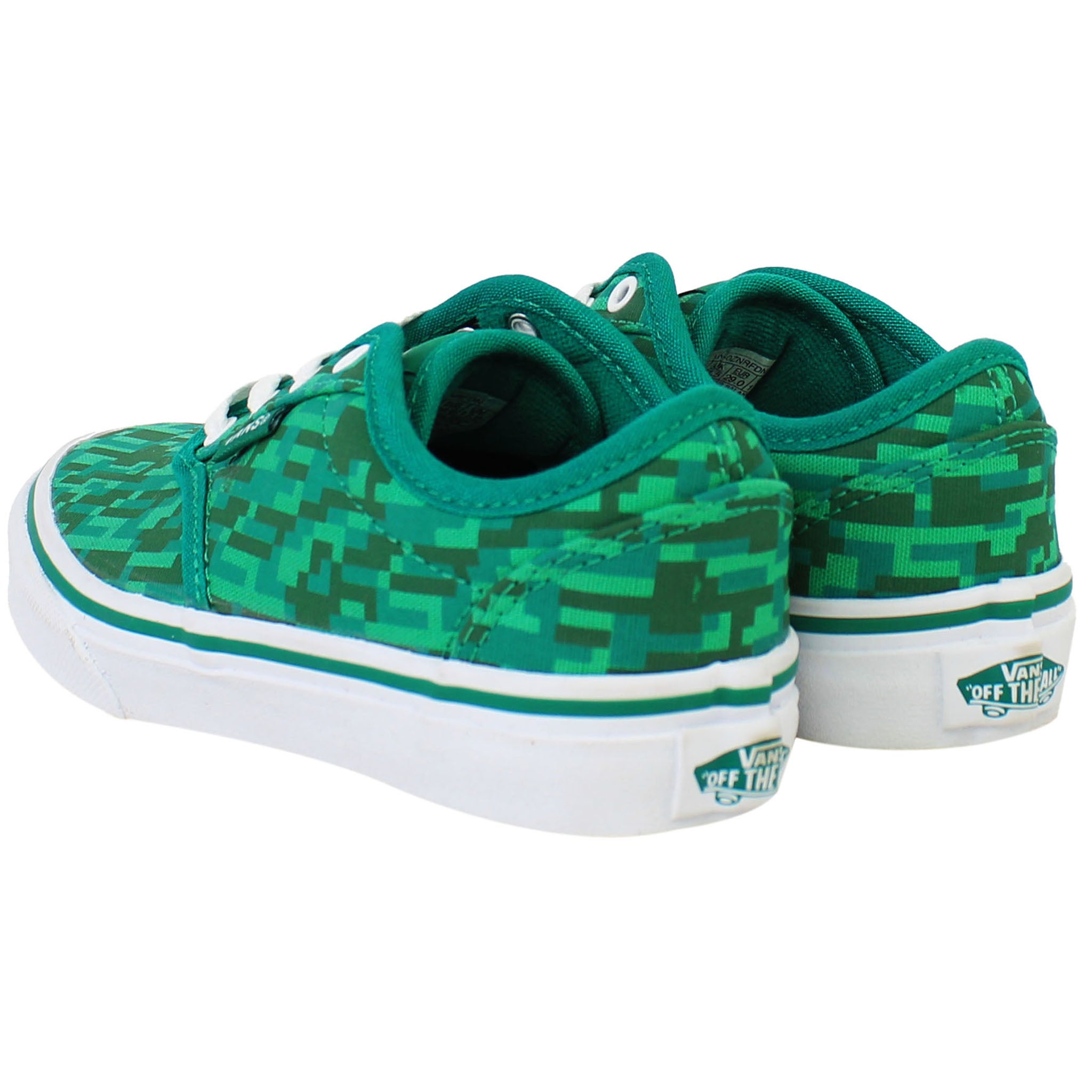 Vans Atwood Kids Green Plimsolls