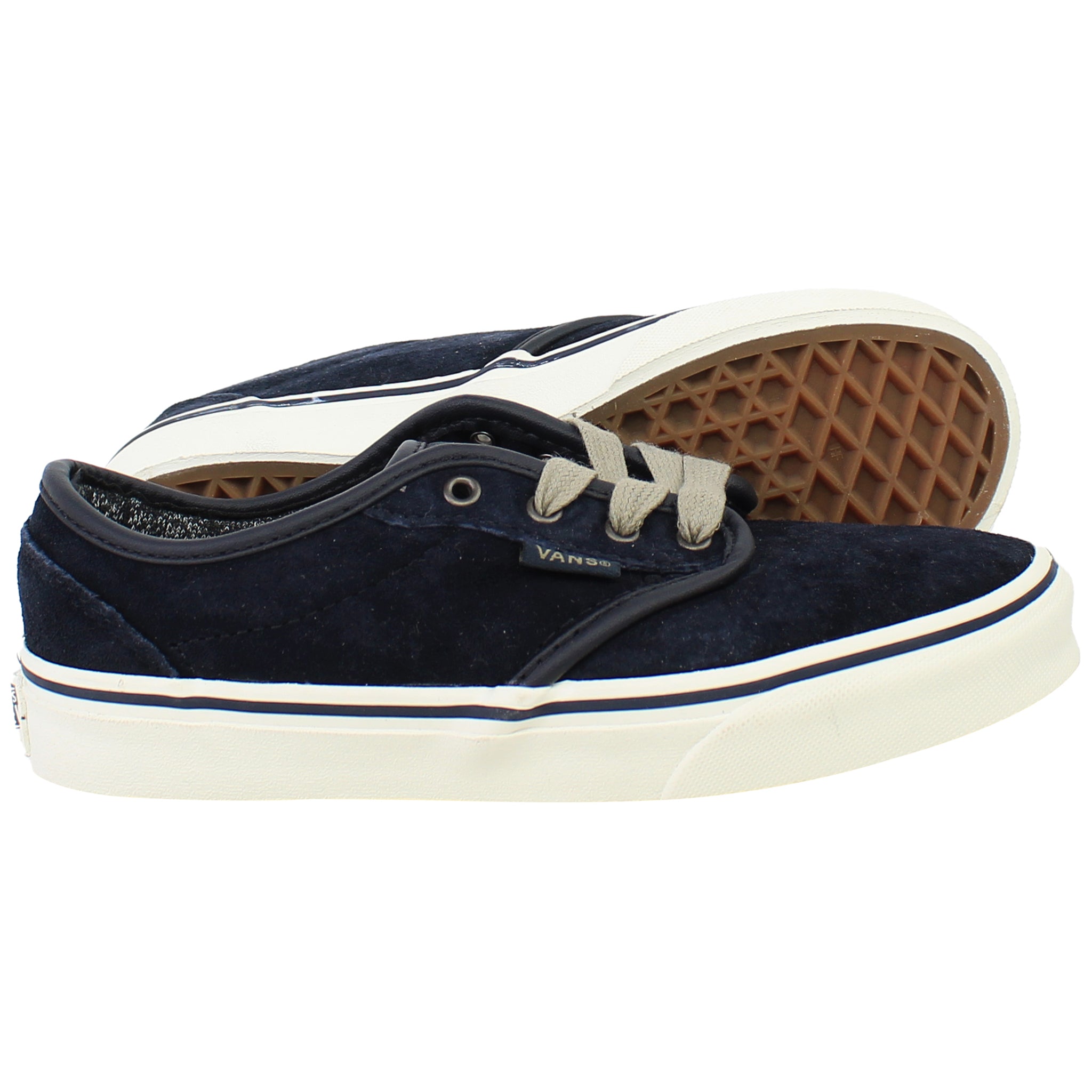 Vans Off The Wall Atwood Kids Navy Plimsolls