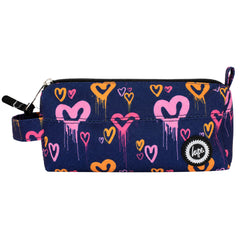 Hype Heart Drips Multicolour Pencil Case