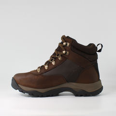 Timberland Keele Ridge Mid Hiker Brown Leather Womens Lace Up Boots A163L