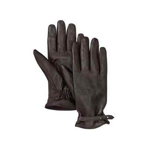 Timberland Strappy Brown Sheepskin Leather Fleece Womens Gloves A1GVP 200 A187E