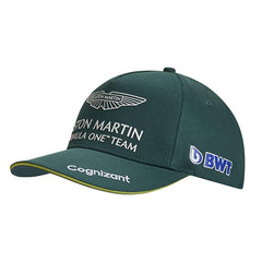 Aston Martin Cognizant F1 Official Team Mens Green Cap