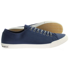 Seavees Army Issue Low Mens Blue Plimsolls