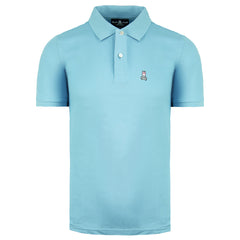 Psycho Bunny by Robert Godley Mens Blue Polo Shirt