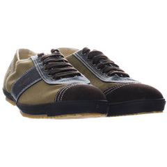 Fred Perry Low Mens Dark Green Plimsolls