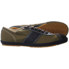 Fred Perry Low Mens Dark Green Plimsolls
