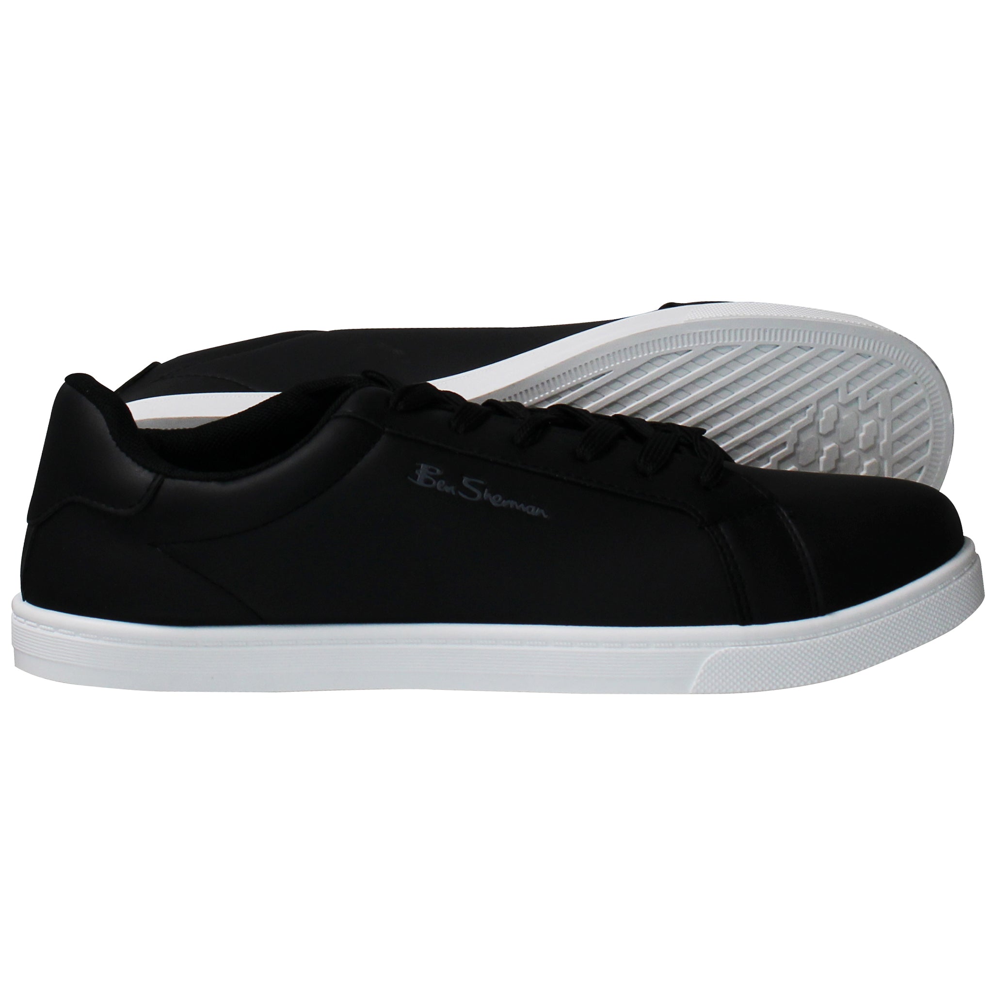 Ben Sherman Gino Mens Black Trainers