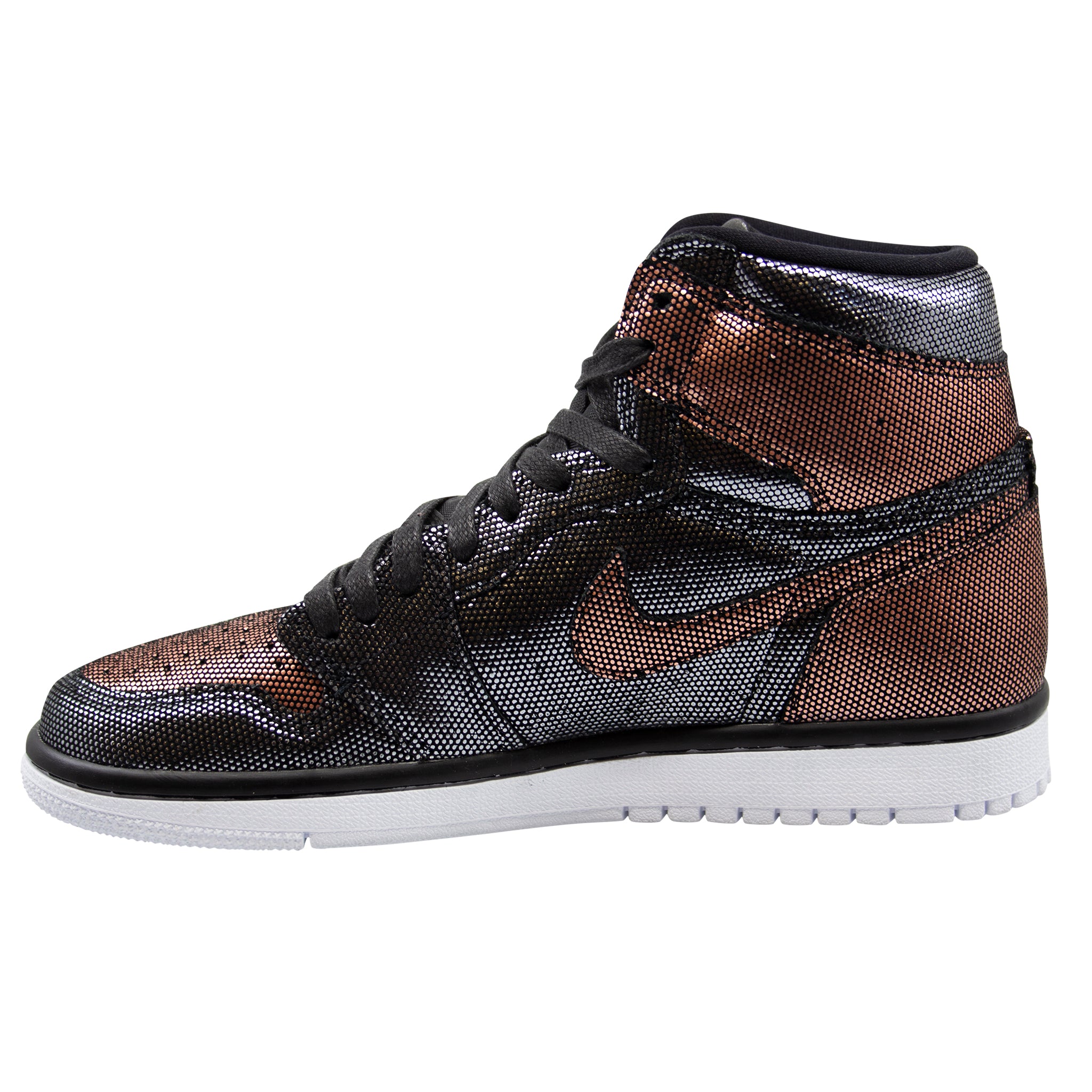 Nike Air Jordan 1 Hi OG Fearless Womens Black/Brown Trainers