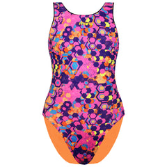 Maru Hex Pacer Vault Back Womens Swimsuit