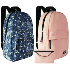 Kendall + Kylie 2-Pack Washable Blue/Pink Backpack