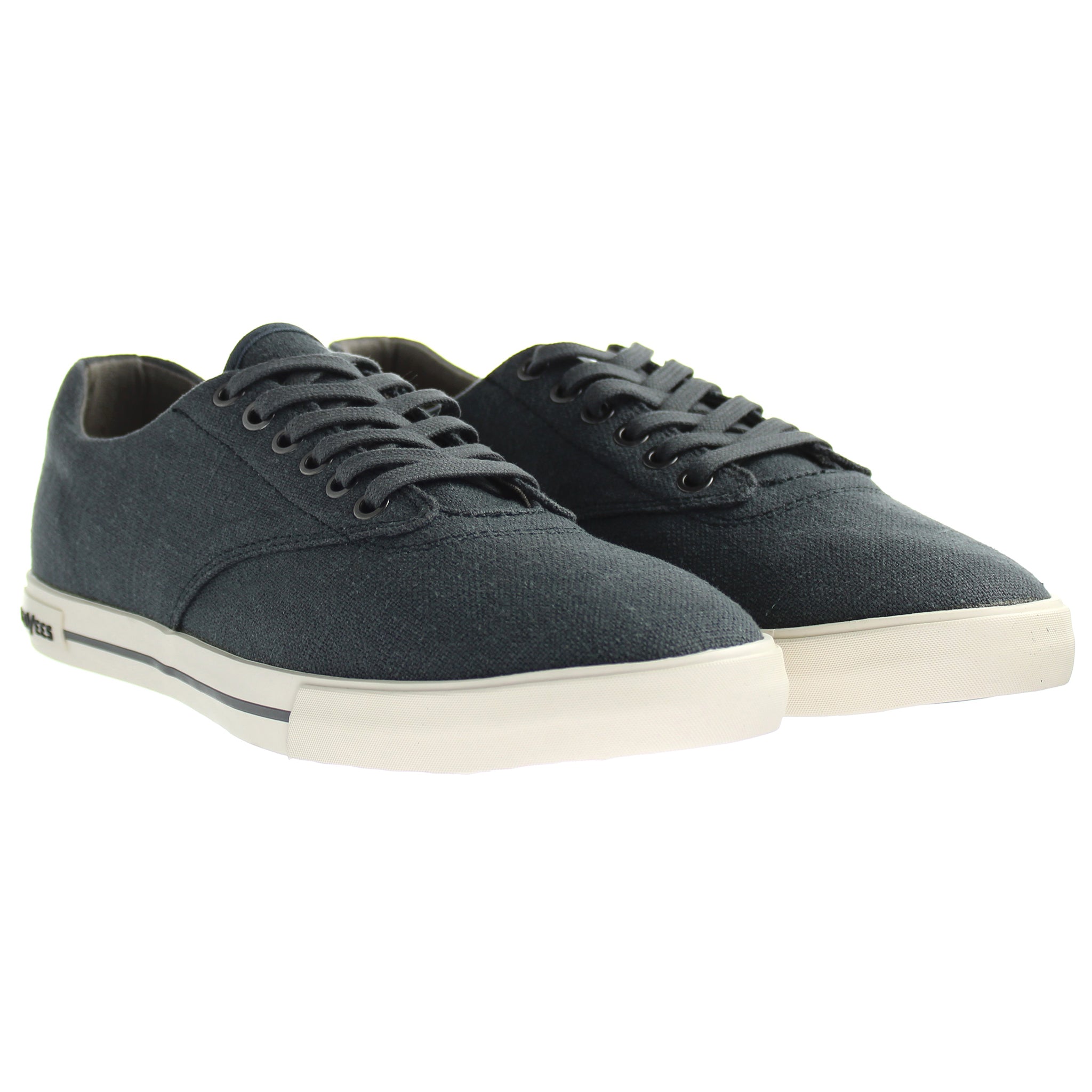 Seavees Hermosa Plimsoll Standard  Grey Mens Plimsoll