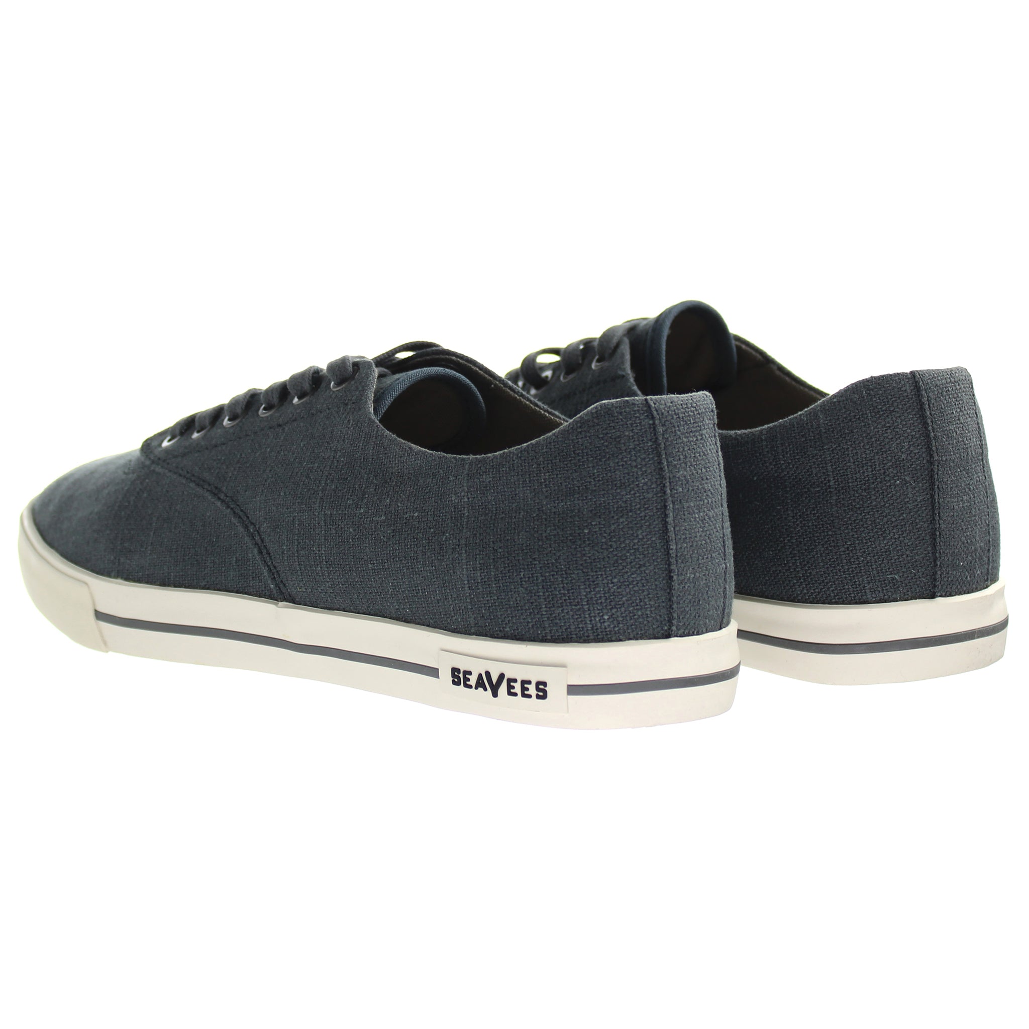 Seavees Hermosa Plimsoll Standard  Grey Mens Plimsoll