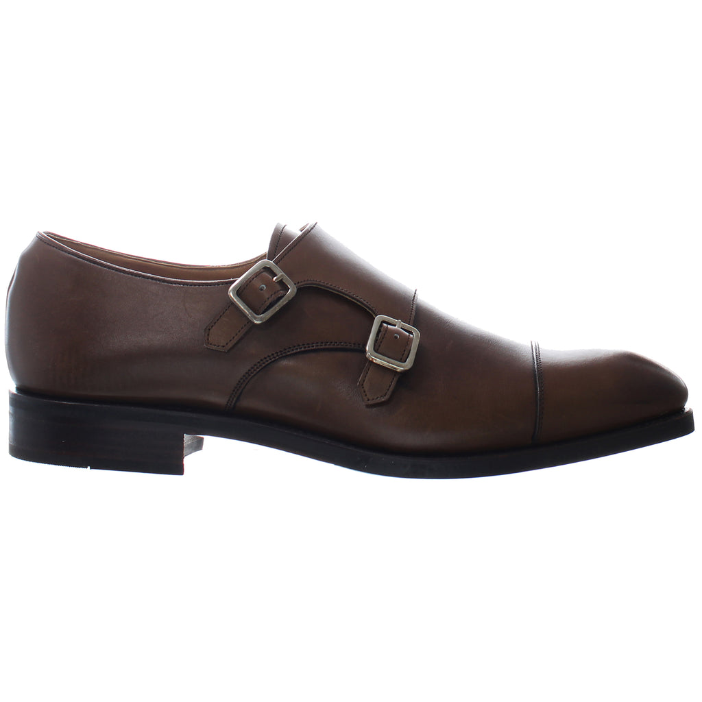 Hackett Inc Dblmnk Mens Brown Shoes