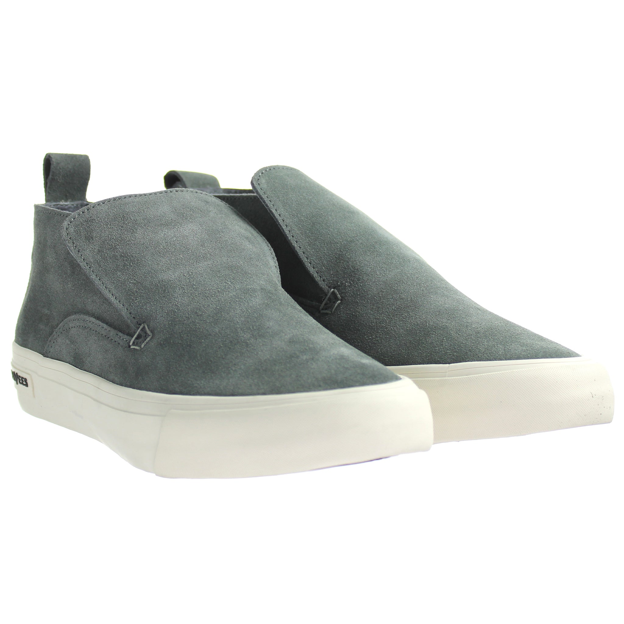 Seavees Huntington Middle Greyboard Suede Grey Mens Shoes