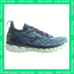 Mizuno Wave Sky Neo 2 Mens Blue Running Shoes NO BOX