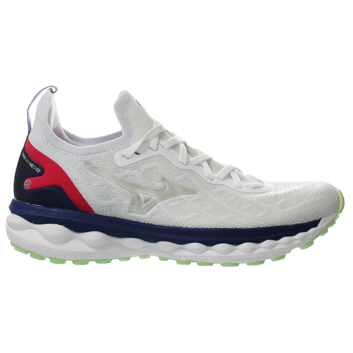 Mizuno Wave Sky Neo 2 Womens White Running Shoes