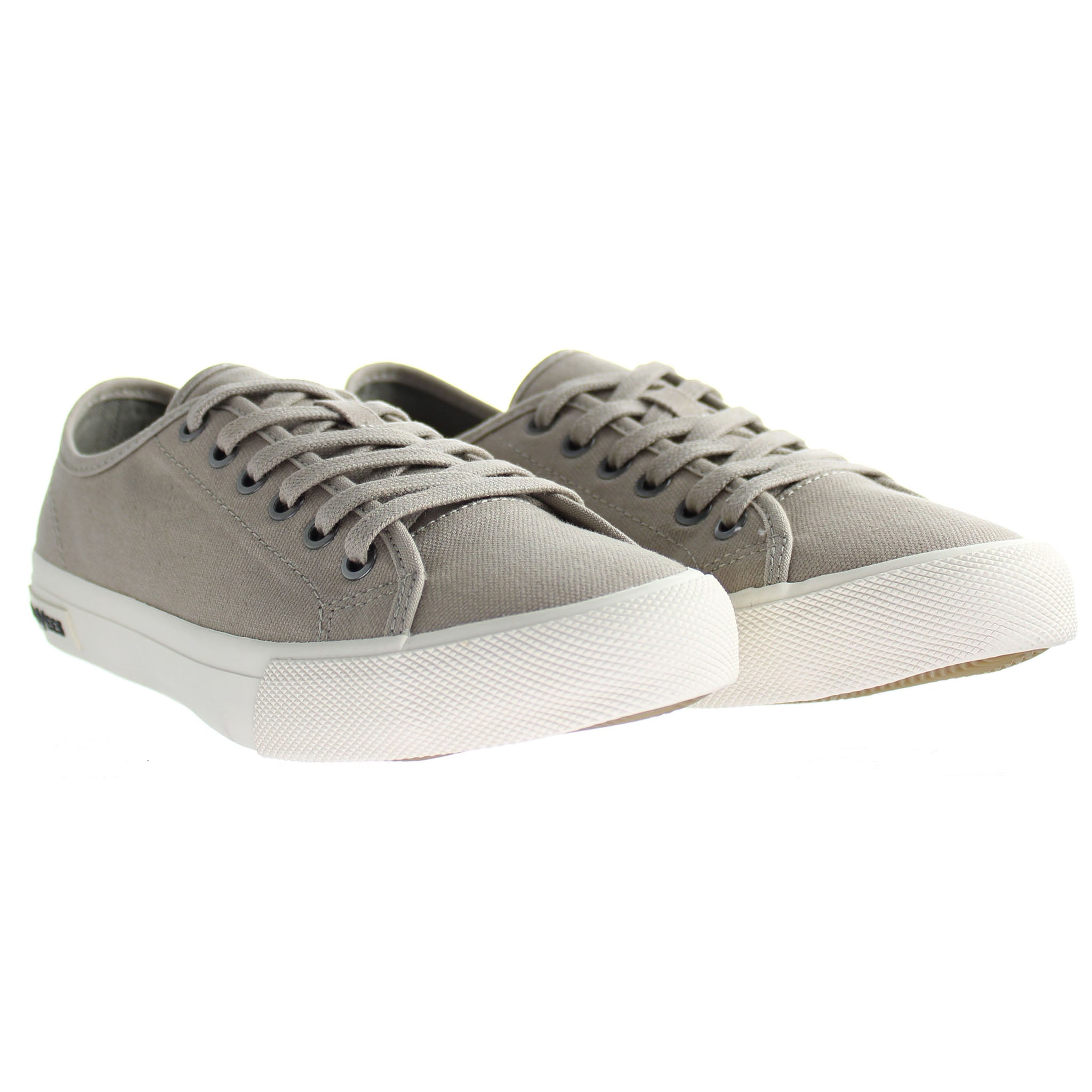 Seavees Monterey Sneaker Mens Grey Khaki Plimsolls