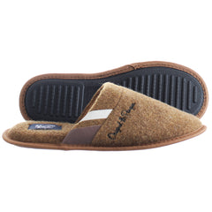 Penguin Bedfordshire Mens Tan Slippers