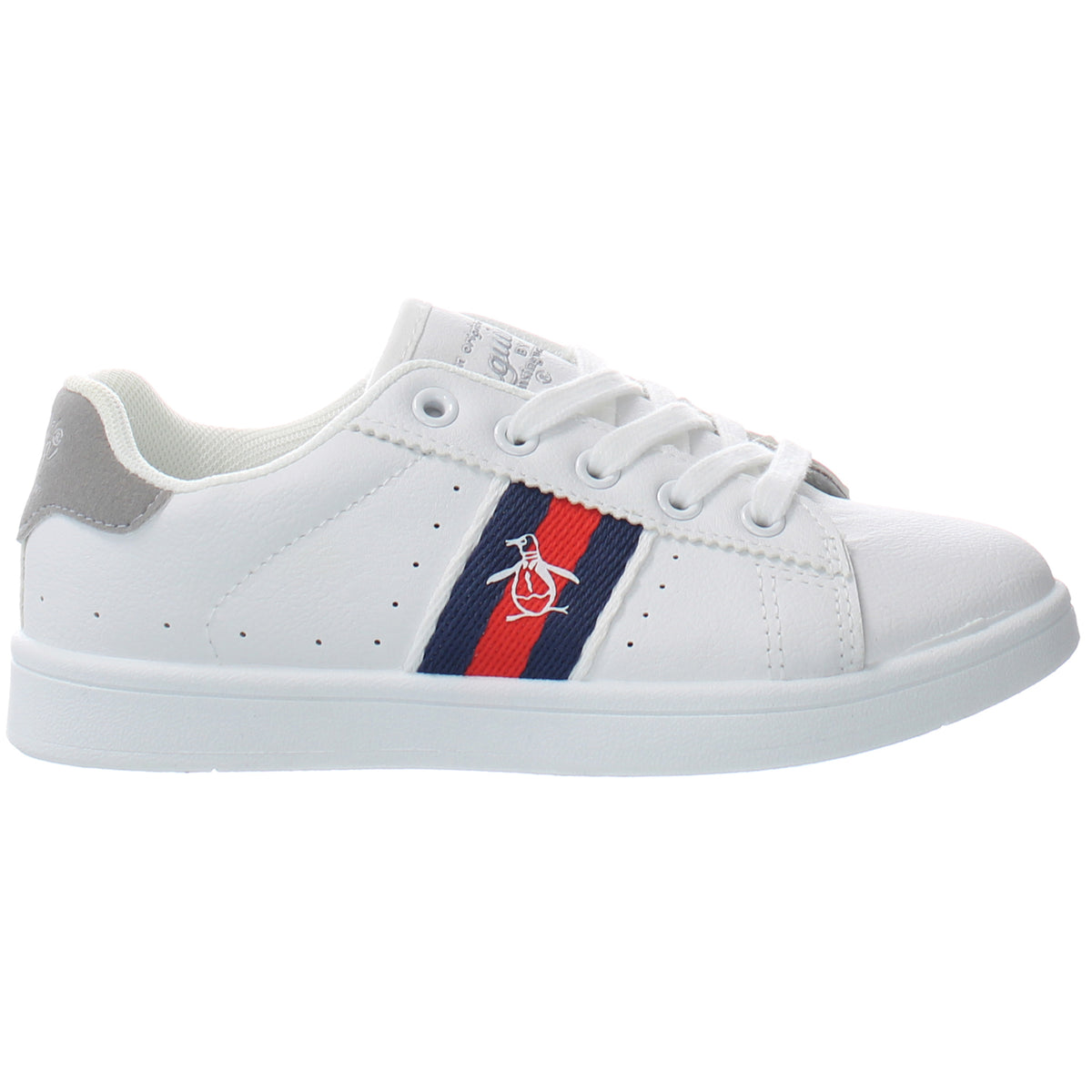 Penguin Plane Kids White Trainers