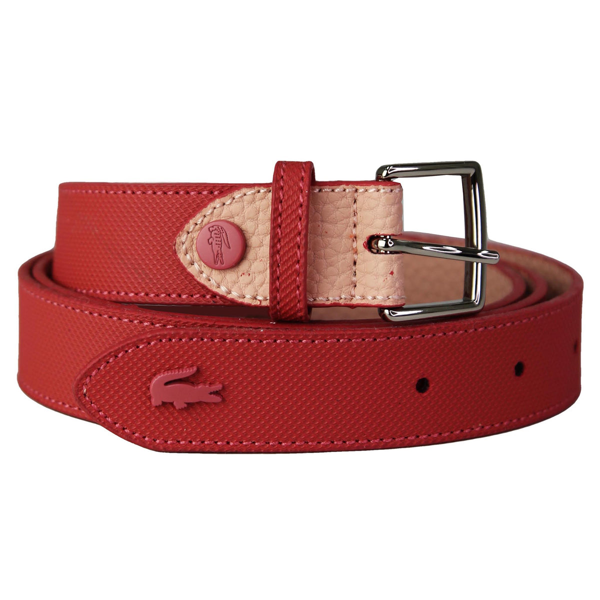 Lacoste Reversible Womens Pink Belt