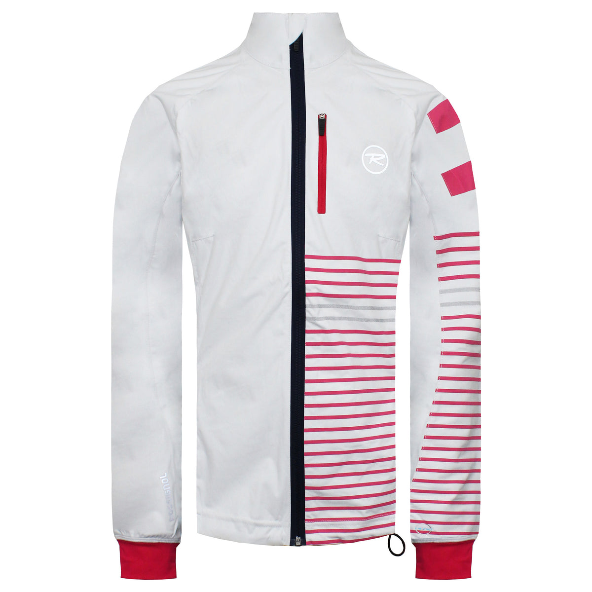 Rossignol White/Red Womens Ski Softshell Jacket