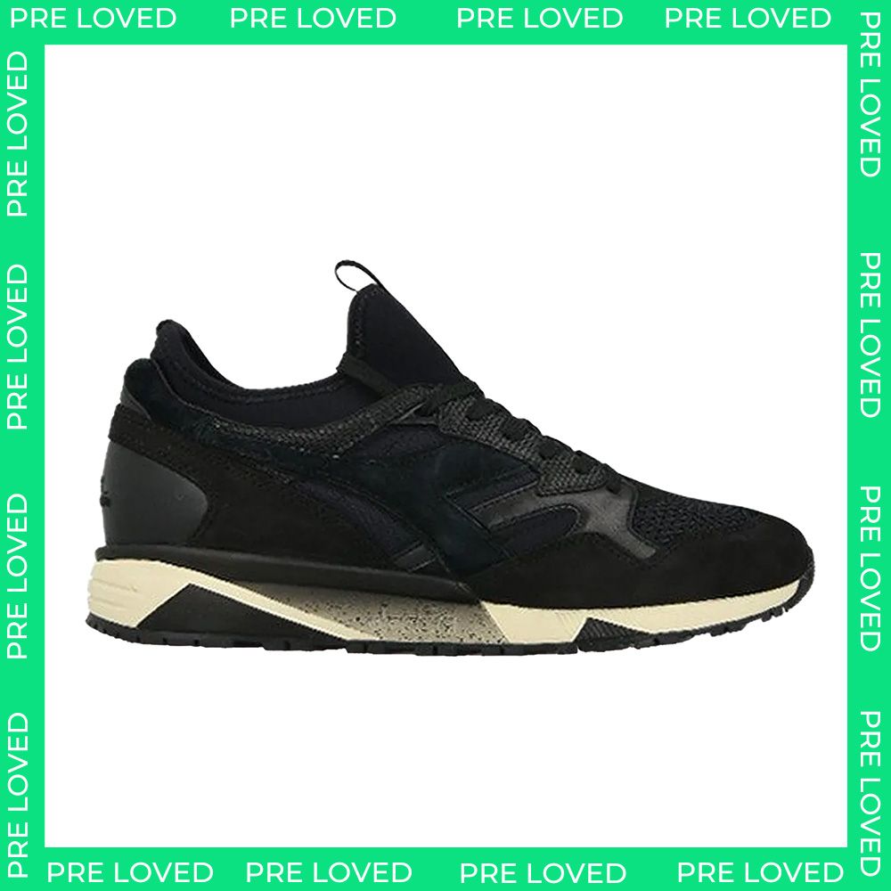 Diadora x Paura N9002 Socks Mens Black Trainers NO BOX