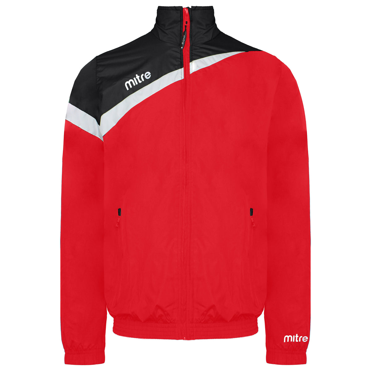 Mitre Polazire Fleece Mens Red/Black Jacket