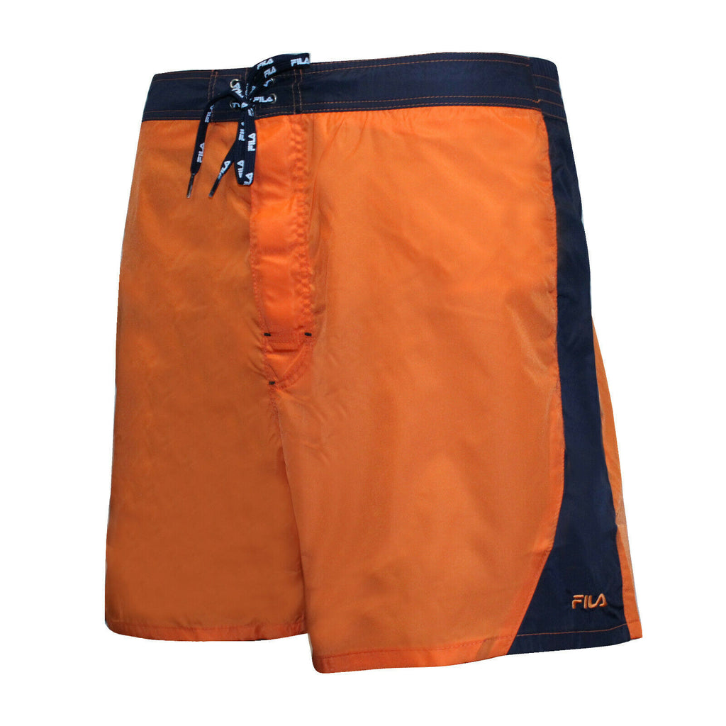 Fila Mens Orange Swimming Shorts