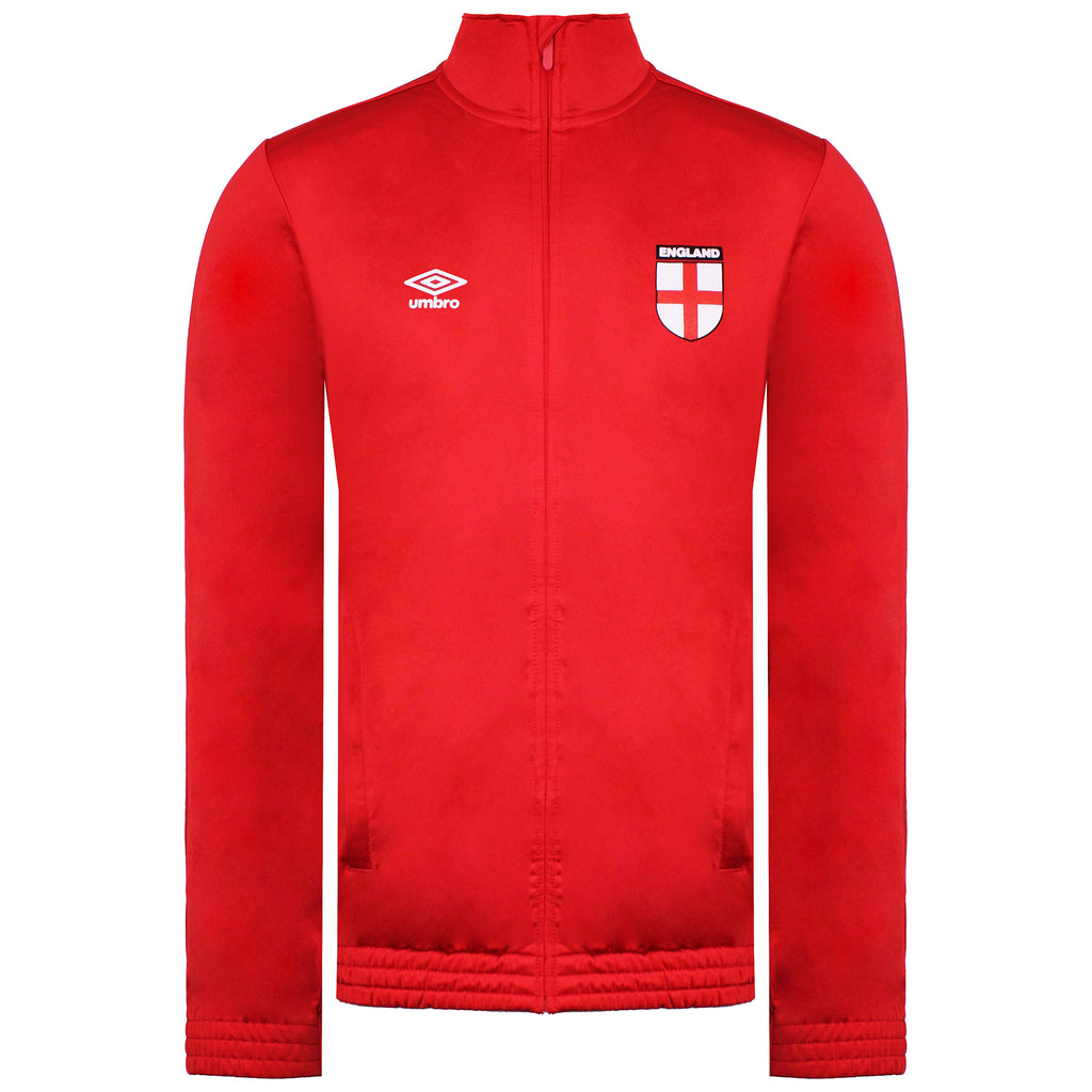 Umbro England Tricot Mens Red Track Jacket