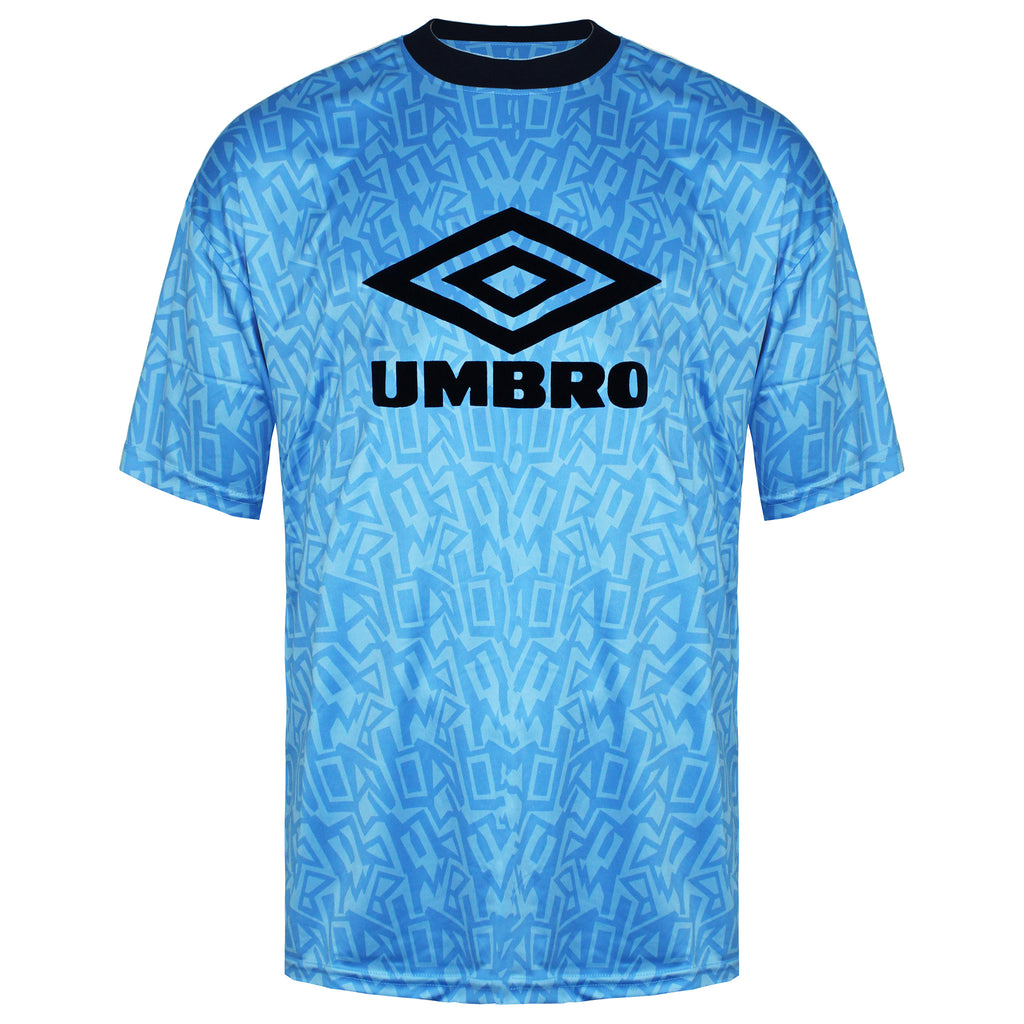 Umbro Graffiti Mens Blue T-Shirt