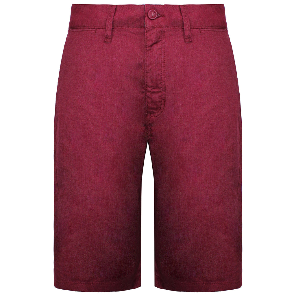 Vans Off The Wall Dewitt Mens Burgundy Shorts