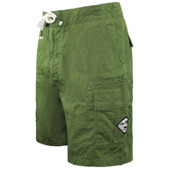 Vans Off The Wall Cotton Mens Green Shorts