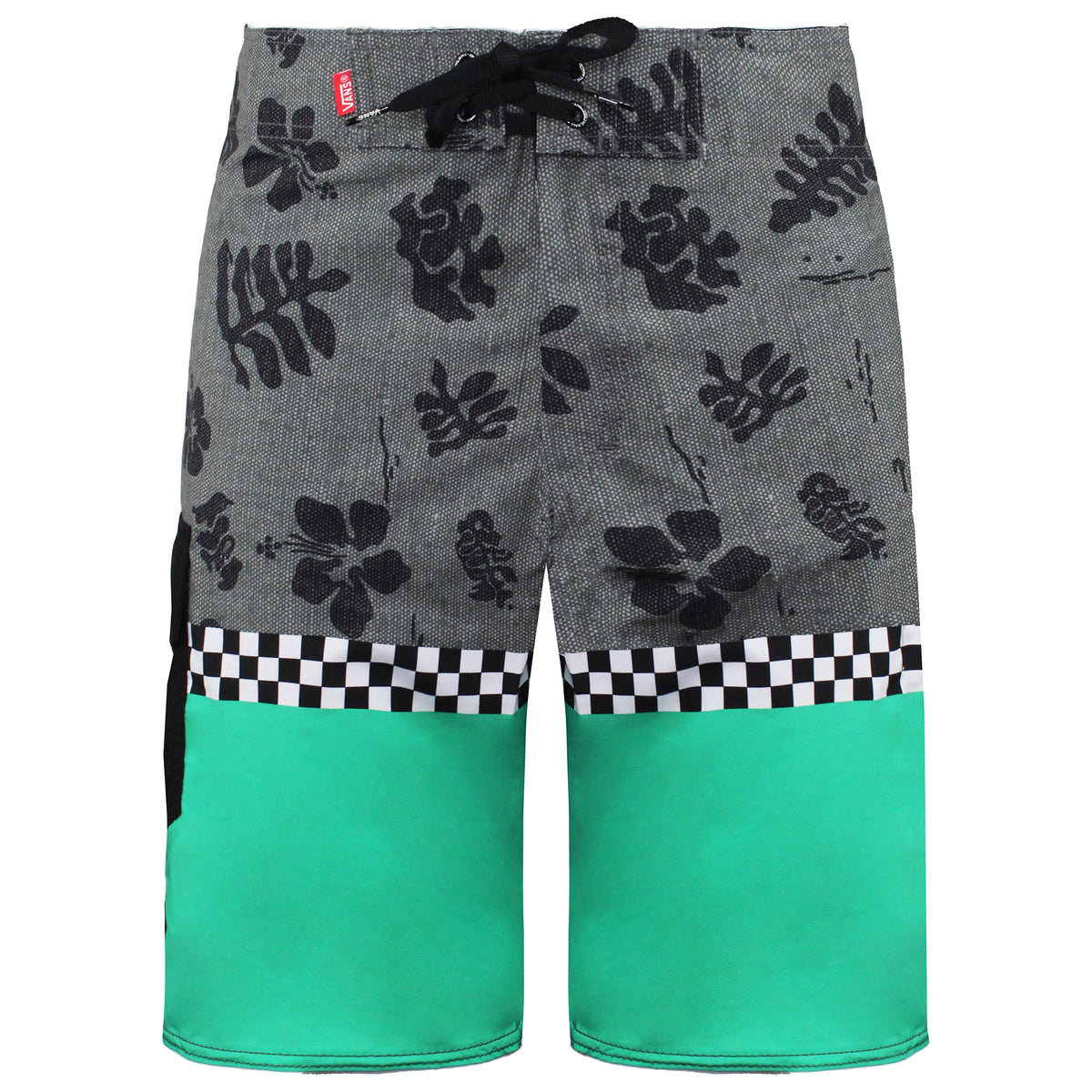 Vans Off The Wall Printed Mens Grey/Teal Shorts