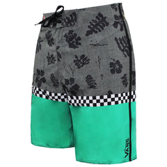 Vans Off The Wall Printed Mens Grey/Teal Shorts