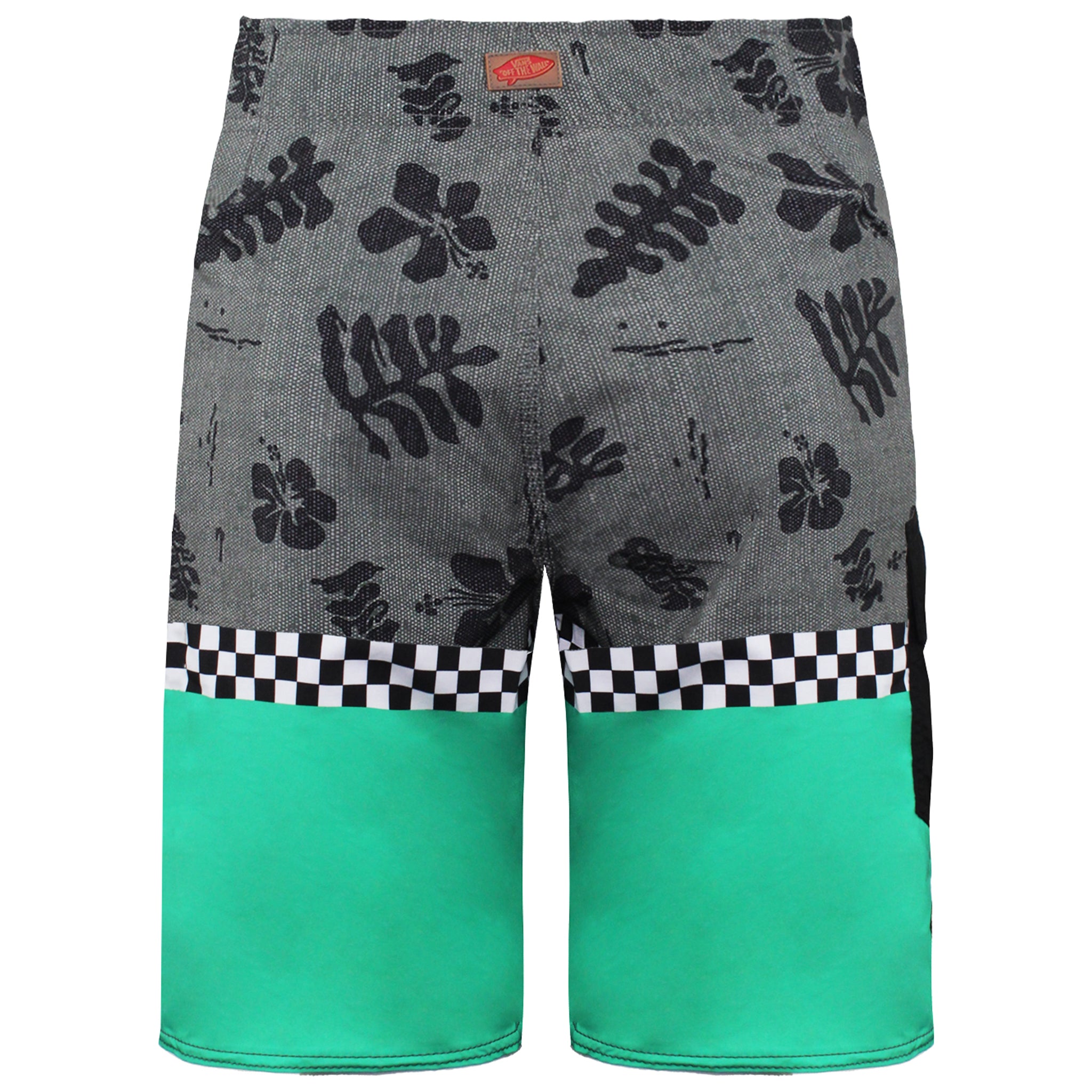 Vans Off The Wall Printed Mens Grey/Teal Shorts