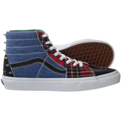 Vans Tartan Daze SK8-Hi Multicolor Womens Shoes