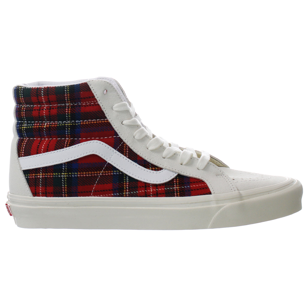 Vans SK8-Hi 38 DX Womens White/Red Plimsolls