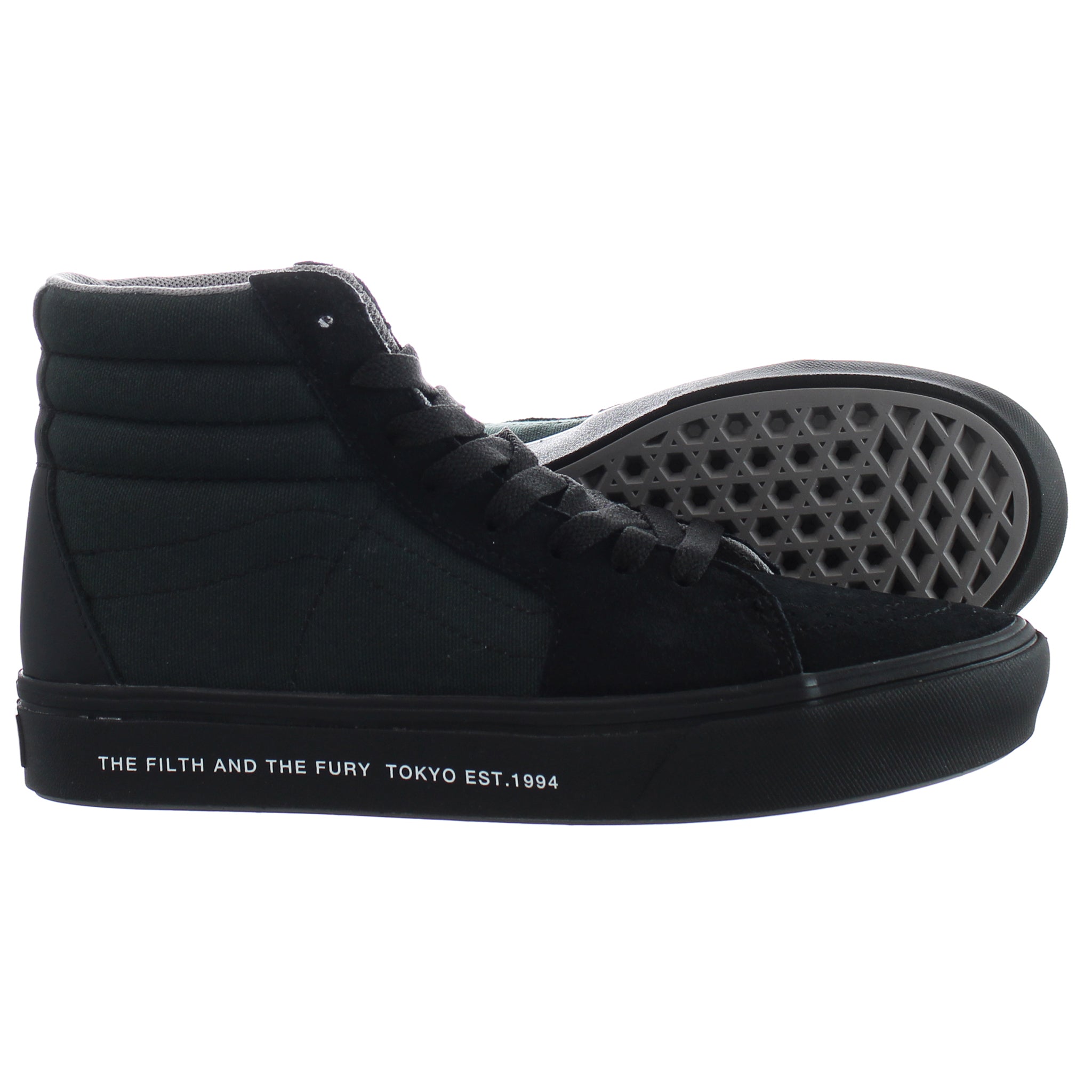 Vans ComfyCush SK8-Hi x Neighborhood Mens Black Shoes