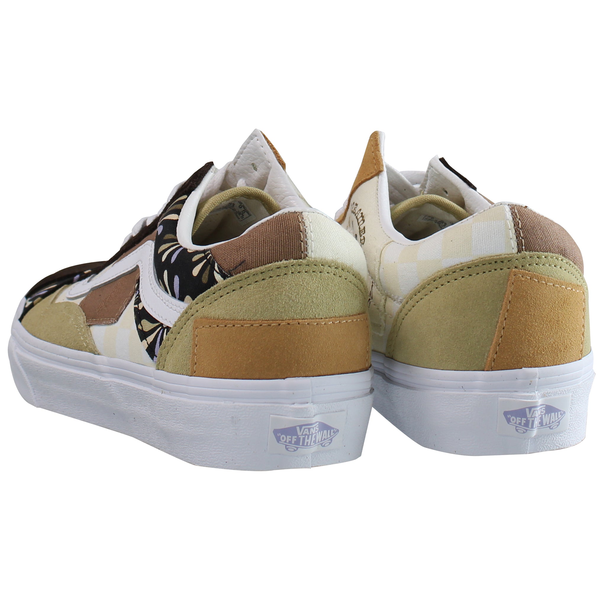 Vans Divine Energy Old Skool Patchwork Brown Womens Shoes