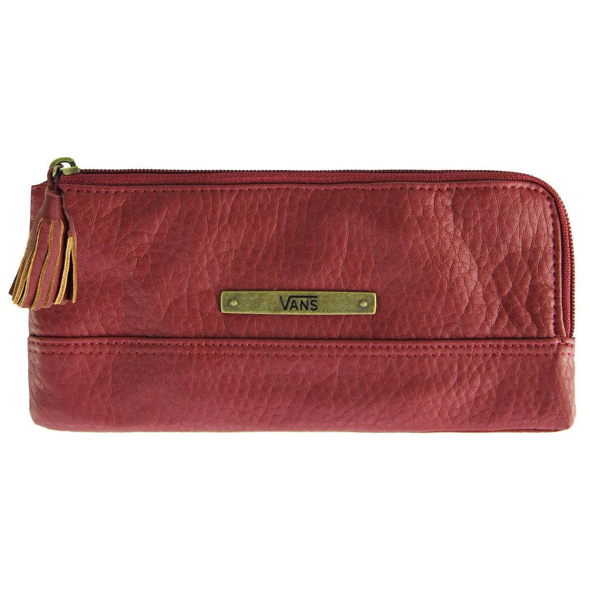 Vans Clover Womens Burgundy Leather Wallet