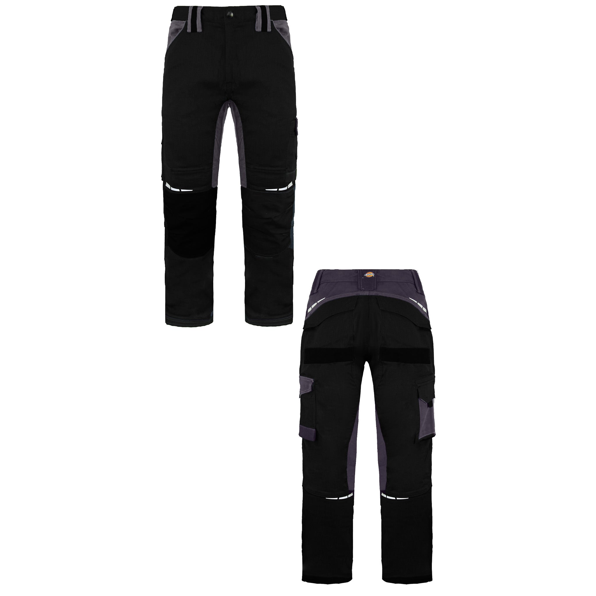 Dickies GDT Premium Kneepad Mens Black Work Wear Trousers