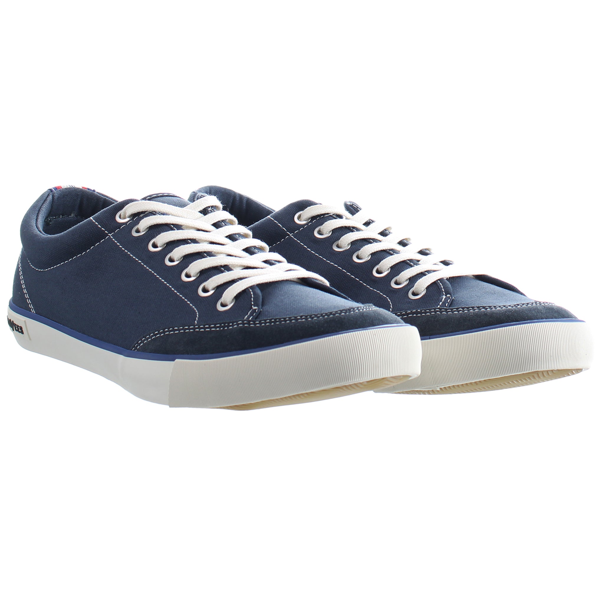 Seavees Westwood Mens Blue Plimsolls