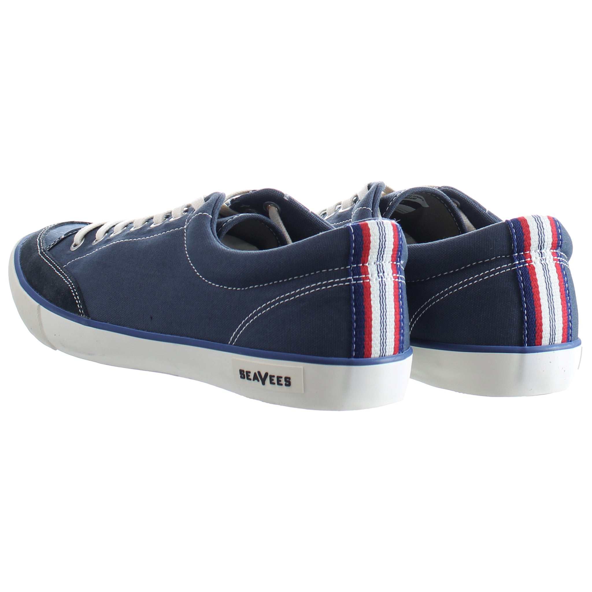 Seavees Westwood Mens Blue Plimsolls