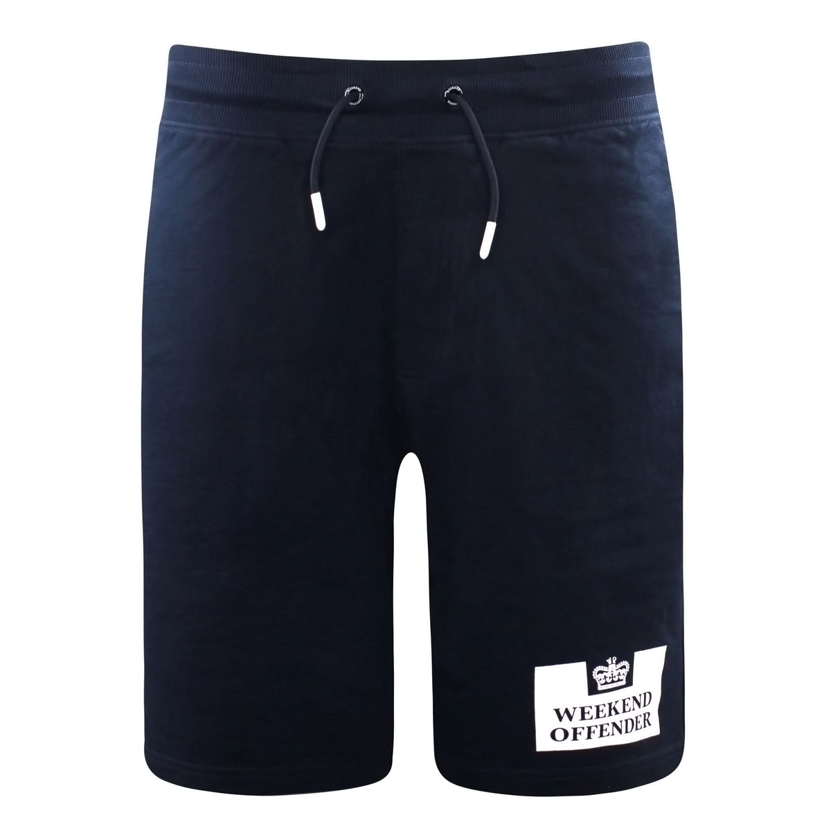 Weekend Offender Easy Fit Mens Navy Shorts