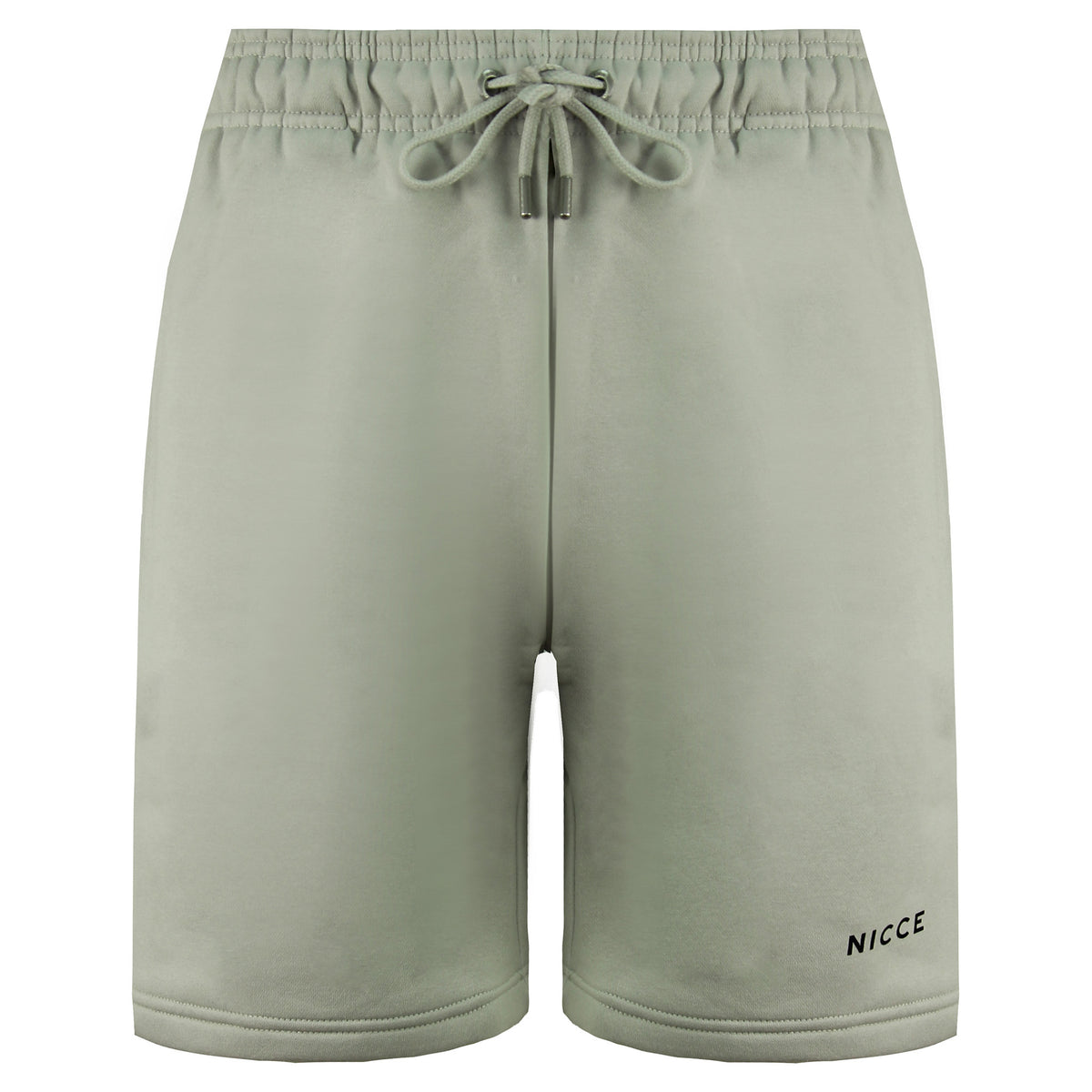 Nicce Logo Mens Grey Shorts